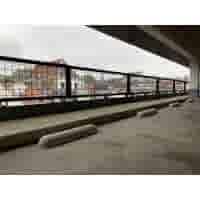 Varkensrug beton ROND grijs