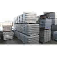 Varkensrug beton ROND grijs