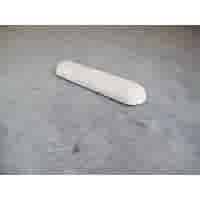 Varkensrug beton ROND grijs