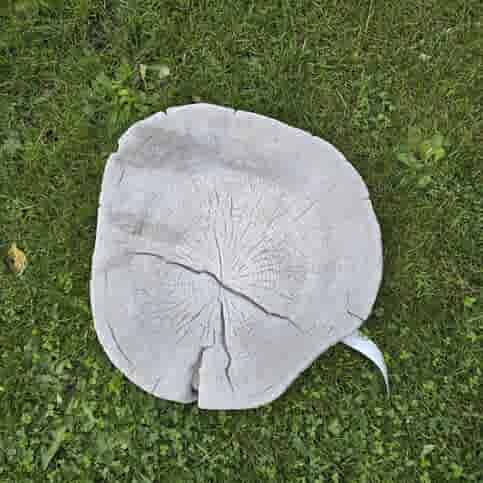 Boomschijf staptegel 30/45 grijs