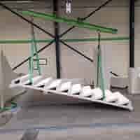 Betonnen trappen op maat 3D geprint