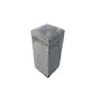 Betonpoer 25x25 en 60 cm hoog antraciet M10