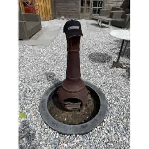 Betonband bochtstuk antraciet 10x20x78,5 cm R=0,5k antraciet 10x20x78,5 cm R=0,5 tot 15