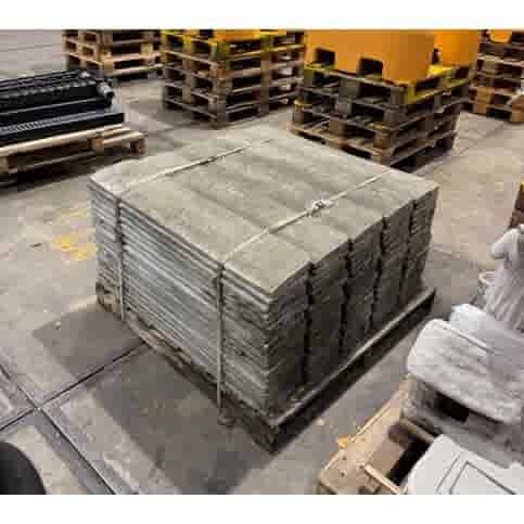 Boordsteen 2,5x20x100 grijs