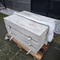 Stonewood traptrede grijs 15x35x100 cm