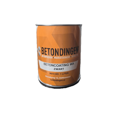 Betoncoating zwart 1 Liter