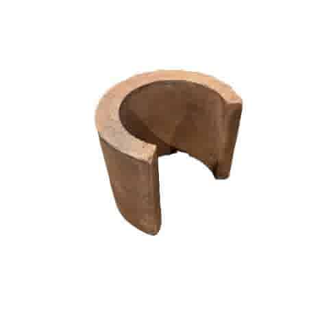 C element beton Ø 50x40 roestbruin