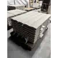 Muurafdekker 2-zijdig 15x100x3/4 cm grijs