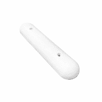 Varkensrug beton ROND wit met montage gaten