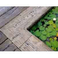 Zwembadrand Stonewood binnenhoek