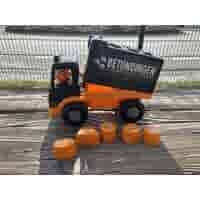 Betondingen blokken truck