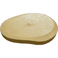 Organische tegel beige 100x80 cm