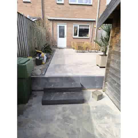 Betonnen traptreden 15x30x100 cm antraciet Oud Hollands