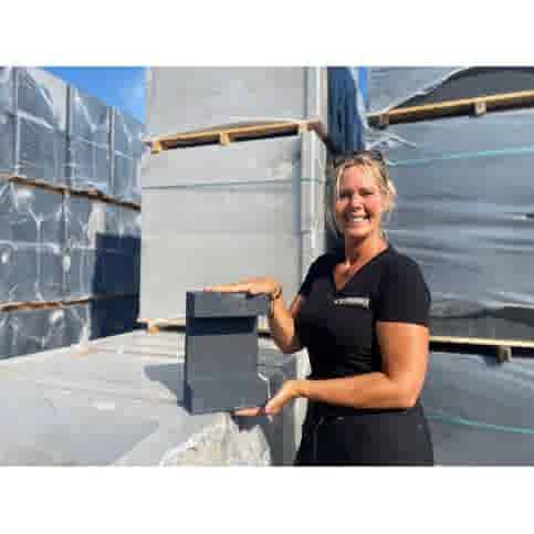 U element beton 20x15x30 antraciet