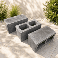 Betonblokken hol 39x19x19 | gewicht en materiaal besparend