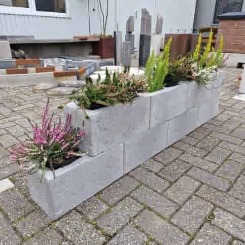 Betonblokken hol 39x19x19 | gewicht en materiaal besparend