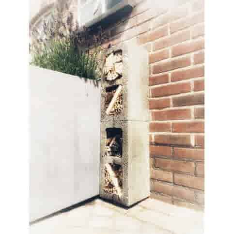 Betonblokken hol 39x19x19 | gewicht en materiaal besparend