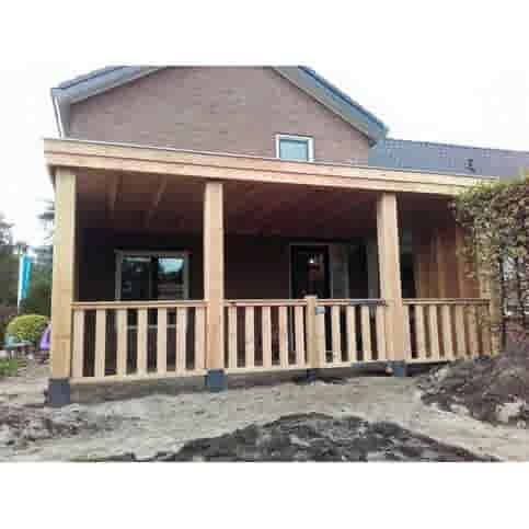 Betonpoer 20x20 en 60 cm hoog antraciet