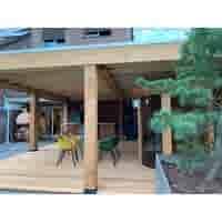 Betonpoer 20x20 en 60 cm hoog antraciet Betonpoer 20x20 en 60 cm hoog antraciet