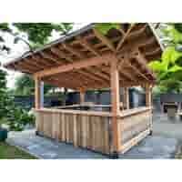Betonpoer 15x15 en 60 cm hoog antraciet Betonpoer 15x15 en 60 cm hoog antraciet