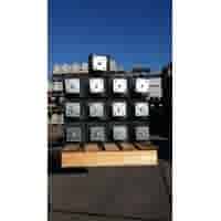 Betonpoer 15x15 en 60 cm hoog antraciet Betonpoer 15x15 en 60 cm hoog antraciet