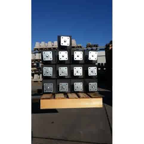 Betonpoer 15x15 en 60 cm hoog antraciet