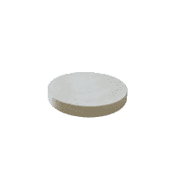 Ronde grijze staptegel 19 cm – Rustique Beton  met een natuurlijk geleefd karakter