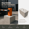 Maatwerk betonpoer (speciaal op maat gemaakt)