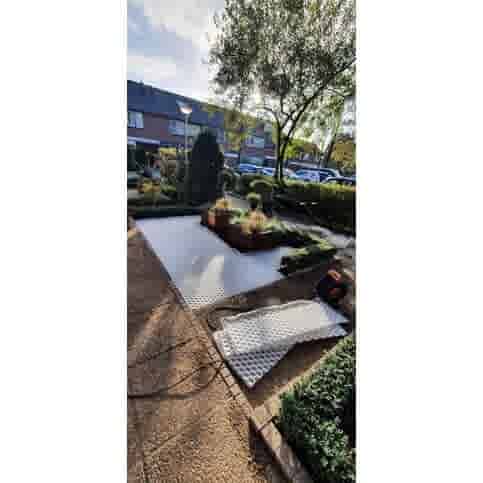 Grindmatten 120x80x3 cm wit