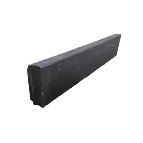 Gazonband 10x20x100 cm antraciet beton