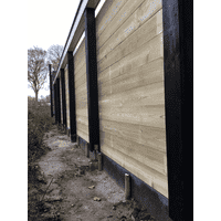 Betonbanden 6x30x100 antraciet Betonbanden 6x30x100 antraciet