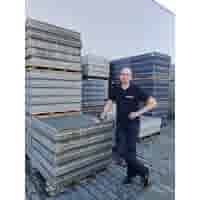 Betonbanden 5x15x100 antraciet