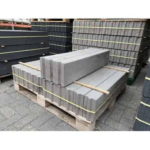 Opsluitbanden 10x20x100 grijs