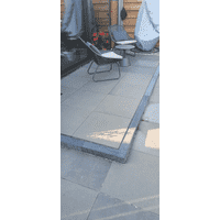 Betonbanden 10x20x100 antraciet Betonbanden 10x20x100 antraciet