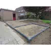 Betonbanden 10x20x100 antraciet Betonbanden 10x20x100 antraciet