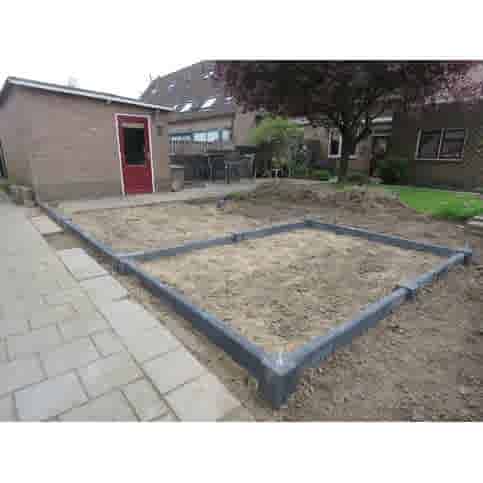 Betonbanden 10x20x100 antraciet