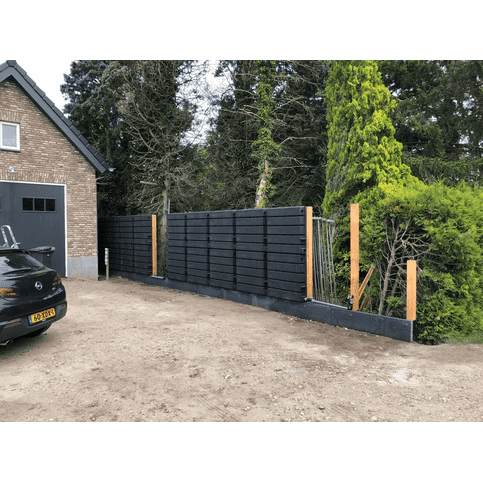 Betonbanden 7x40x100 antraciet