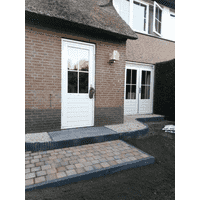Betonbanden 7x40x100 antraciet