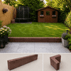Opsluitbanden 7x40x100 roestbruin