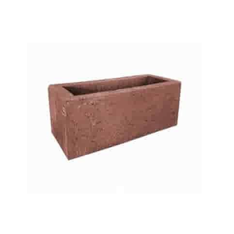 Fiora blok 50x20 cm en 20 cm hoog roestbruin