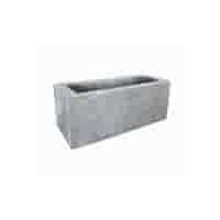 Fiora blok 50x20 cm en 20 cm hoog grijs