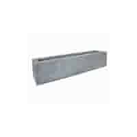 Fiora blok 100x20 cm en 20 cm hoog grijs