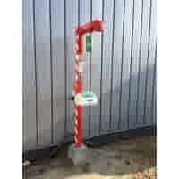 Betonpoer 15x15 en 35 cm hoog grijs M16 ingraafmodel Betonpoer 15x15 en 35 cm hoog grijs M16 ingraafmodel