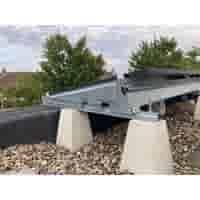 Betonpoer 15x15 en 35 cm hoog grijs M16 ingraafmodel Betonpoer 15x15 en 35 cm hoog grijs M16 ingraafmodel