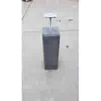 Betonpoer 12x12 en 50 cm hoog antraciet M16
