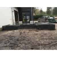 L elementen 80 cm hoog en 50 cm breed antraciet