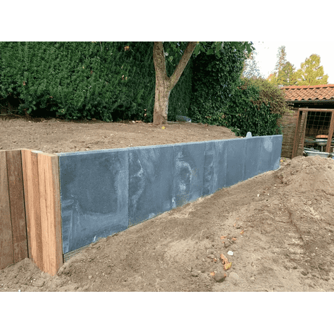 L elementen 60 cm hoog en 50 cm breed antraciet