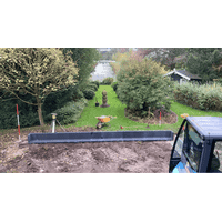 L elementen 40 cm hoog en 50 cm breed antraciet