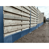 L elementen 40 cm hoog en 50 cm breed antraciet