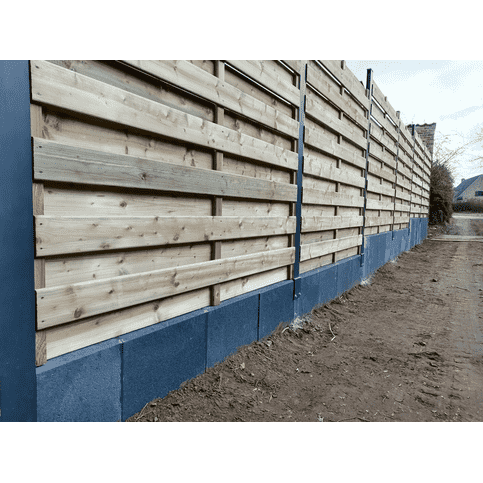 L elementen 40 cm hoog en 50 cm breed antraciet